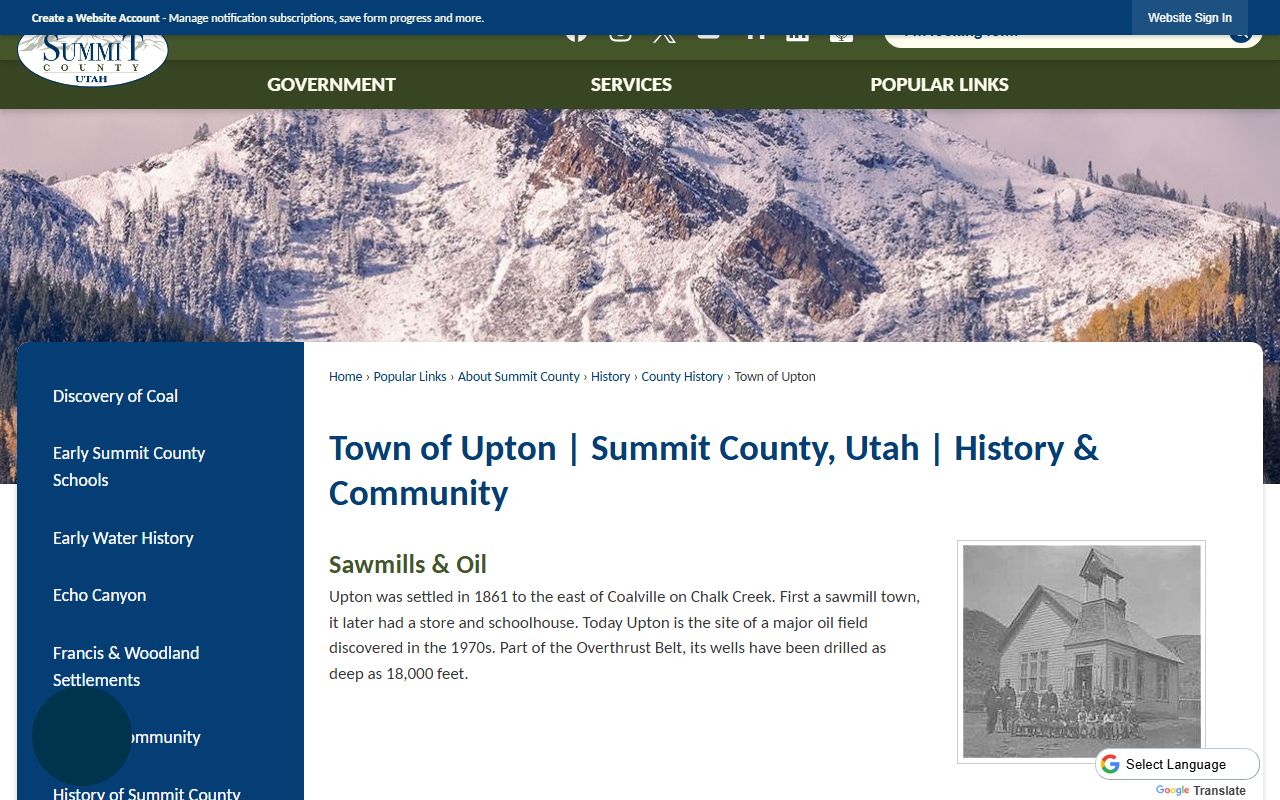 Summit County police records sheriff page